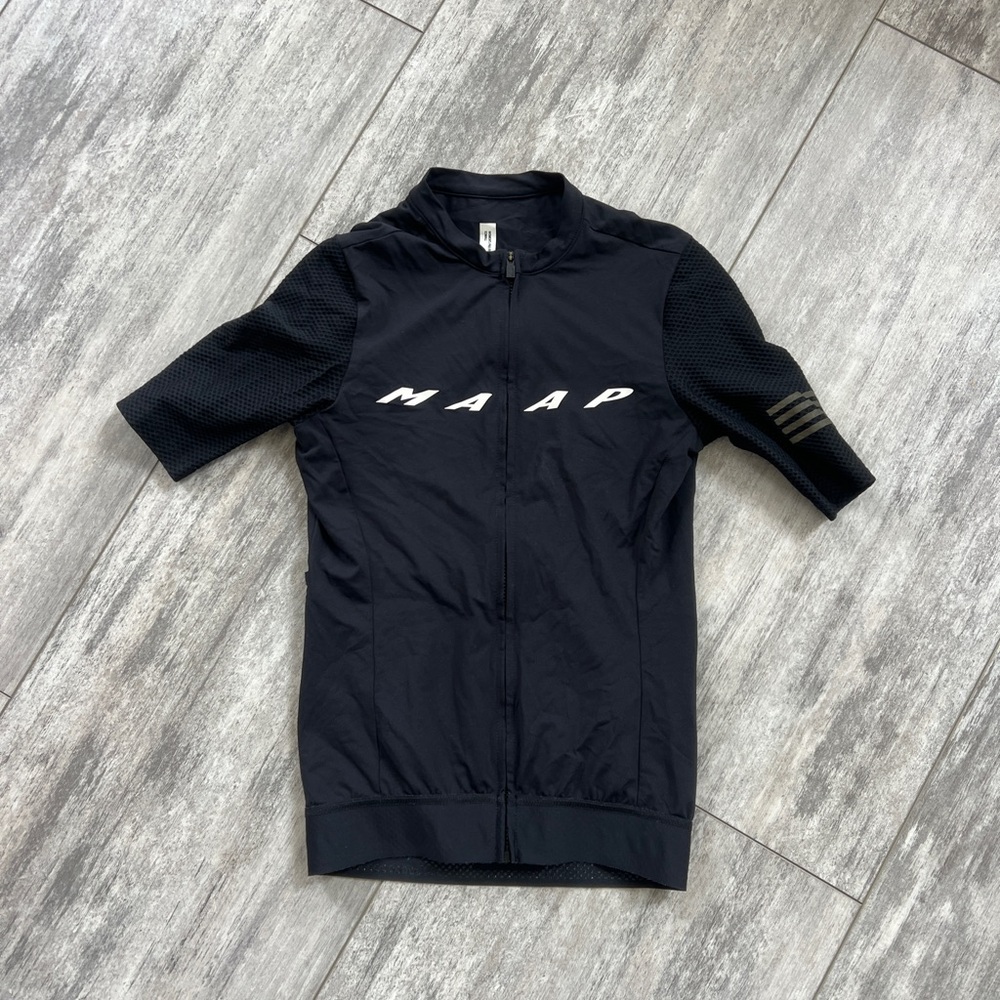MAAP Black Cycling Jersey